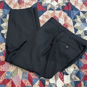 Brooks Brothers St. Andrews Links Men 36/28 Black Chino Pants Wicking Pockets
